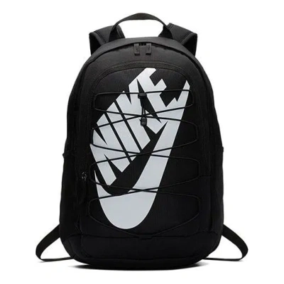 NIKE Nike Hayward 2.0 Sports Basic logo Drawstring Large Capacity schoolbag Backpack Couple Style Black