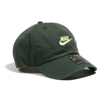 NIKE Nike 'Heritage 86' Futura Washed Unisex Cap Green