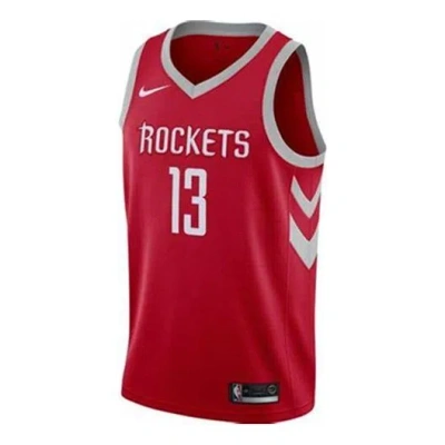 NIKE NIKE HOUSTON ROCKET'S GREEN SWINGMAN JERSEY 'RED GRAY'