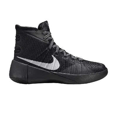 NIKE NIKE HYPERDUNK 2015 GS 'BLACK METALLIC SILVER'
