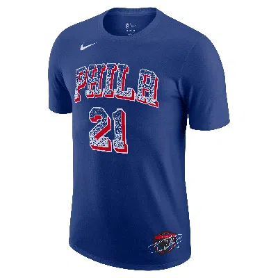 NIKE JOEL EMBIID PHILADELPHIA 76ERS SELECT SERIES  MEN'S NBA T-SHIRT