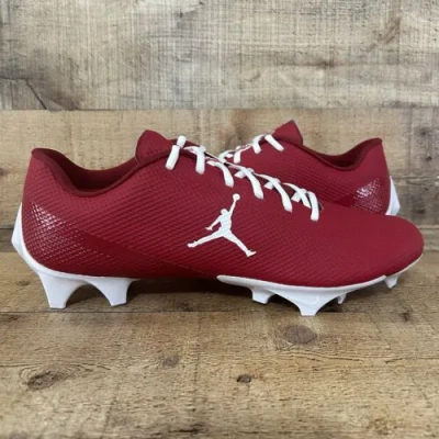 NIKE JORDAN FOOTBALL CLEATS OKLAHOMA SOONERS PE MENS SIZE 13 VAPOR EDGE SPEED 360 SMU