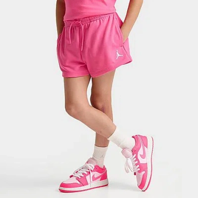 NIKE JORDAN GIRLS' ESSENTIALS FRENCH TERRY SHORTS