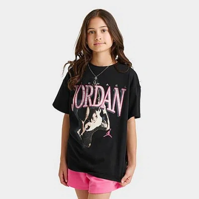 NIKE JORDAN GIRLS' SOAR OVERSIZED T-SHIRT