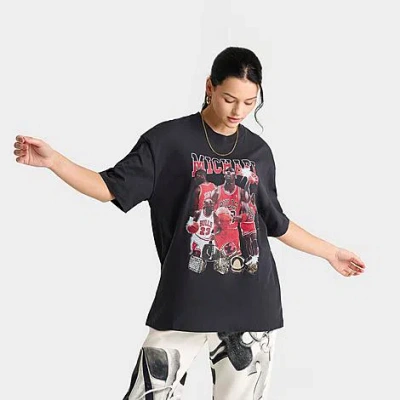 NIKE JORDAN WOMEN'S MIXTAPE OVERSIZED GRAPHIC T-SHIRT