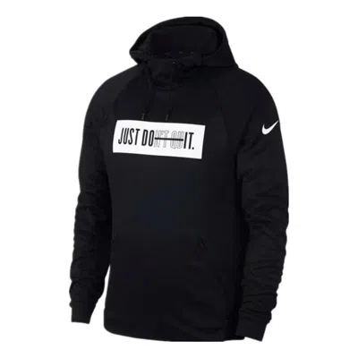 NIKE Nike Just Do It Logo Hoodie 'Black'