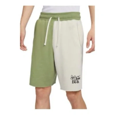 NIKE Nike Just Do it Shorts 'Green White'