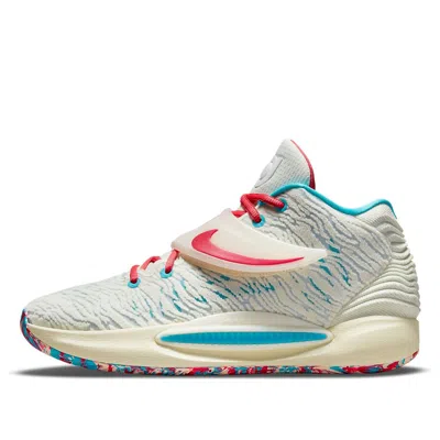 NIKE Nike KD 14 EP 'White Aqua Blue Multi-Color'