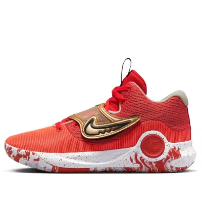 NIKE Nike KD Trey 5 X 'University Red Metallic Gold'