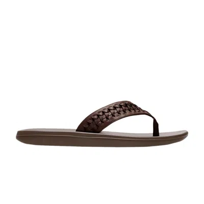 NIKE KEPA KAI THONG 2 LEATHER 'BAROQUE BROWN'