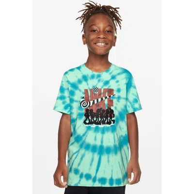 NIKE NIKE KIDS' SPORTSWEAR TIE DYE GRAPHIC T-SHIRT