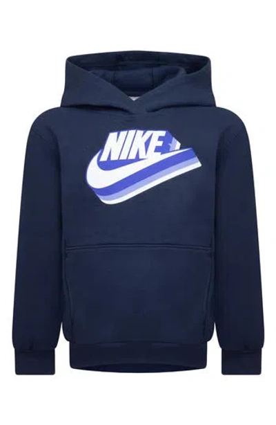 NIKE NIKE KIDS' SWOOSH FUTURA GRAPHIC PRINT HOODIE
