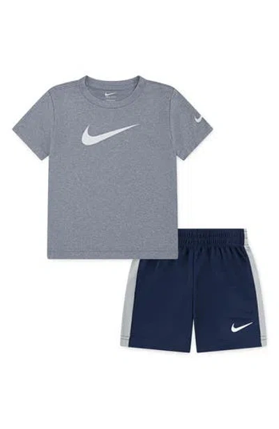 NIKE NIKE KIDS' SWOOSH T-SHIRT & SHORTS SET