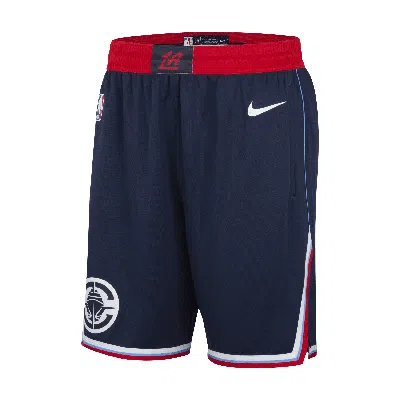 NIKE LA CLIPPERS 2024/25 SWINGMAN ICON EDITION  MEN'S DRI-FIT NBA REPLICA SHORTS
