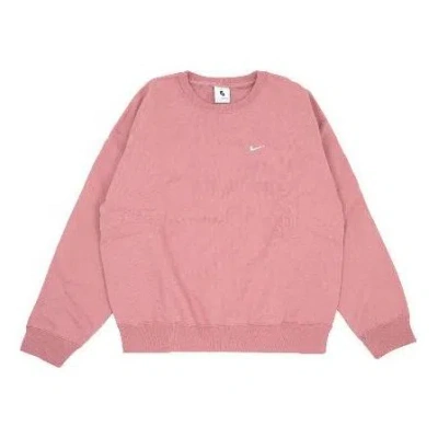 NIKE Nike Lab Solo Swoosh Crew 'Pink'
