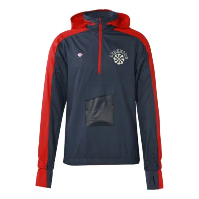 NIKE Nike Lab x Gyakusou Half Zip Hooded Top 'Navy Blue'