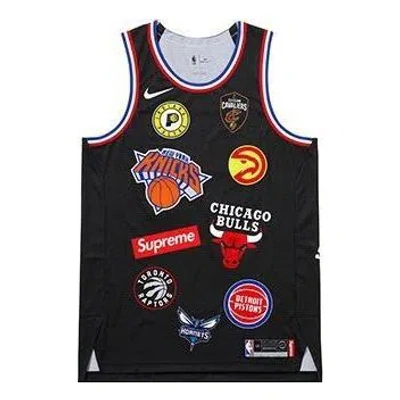 NIKE Nike Lab x Supreme x NBA Tank Top 'Black Multi'