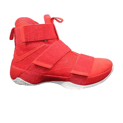 NIKE LEBRON SOLDIER 10 SFG LUX 'UNIVERSITY RED'