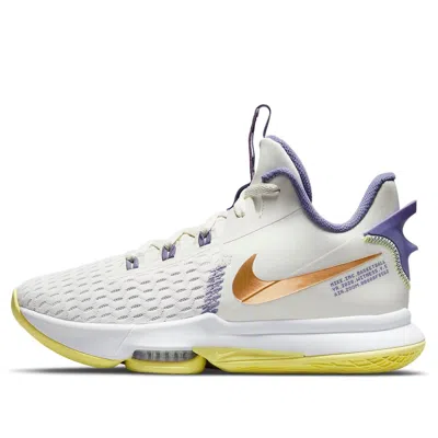 NIKE Nike LeBron Witness 5 EP 'Summit White Metallic Bronze'