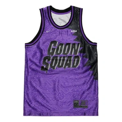 NIKE Nike Lebron x Space Jam Basketball Jersey 'Purple Black'