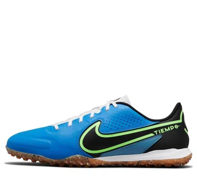 NIKE Nike Legend 9 Academy TF Turf Low-Top Soccer Shoes Blue