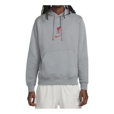 NIKE Nike Liverpool Club Pullover Hoodie 'Grey'