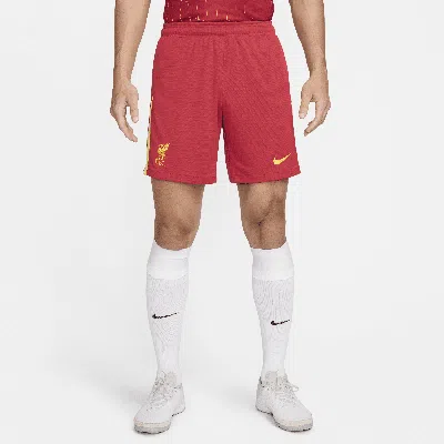 NIKE LIVERPOOL FC 2024 STADIUM HOME  MEN'S DRI-FIT SOCCER REPLICA SHORTS