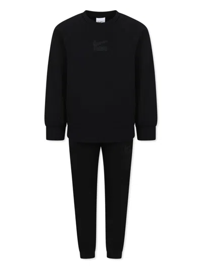 NIKE LOGO-APPLIQUÉ TRACKSUIT SET