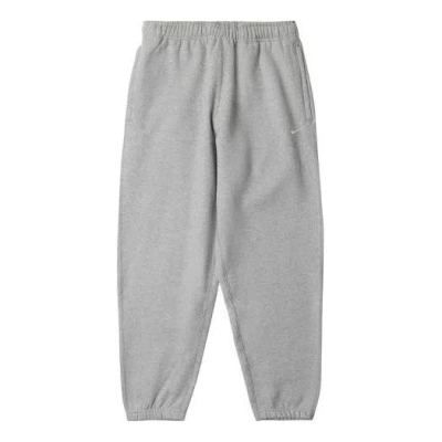 NIKE Nike Logo Embroidered Sweatpants 'Grey'