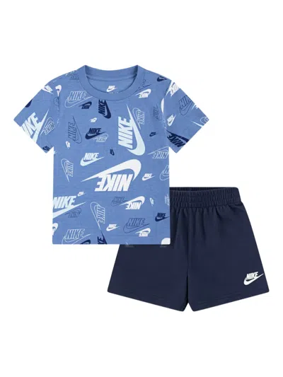 NIKE LOGO-PRINT SHORTS (SET OF TWO)