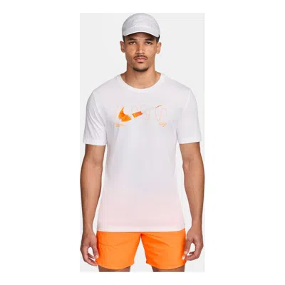 NIKE Nike Logo T-shirt 'White'