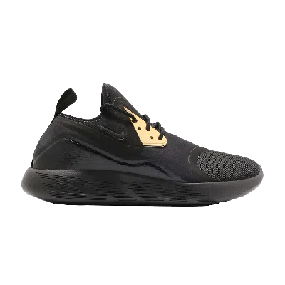 NIKE NIKE LUNARCHARGE ESSENTIAL 'BLACK METALLIC GOLD'