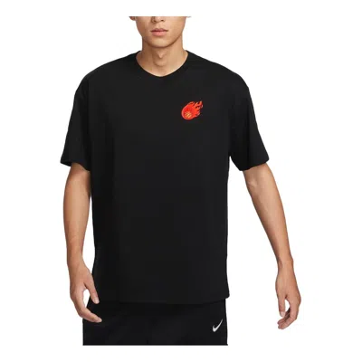 NIKE Nike Max90 Basketball T-Shirt Asia Sizing 'Black'