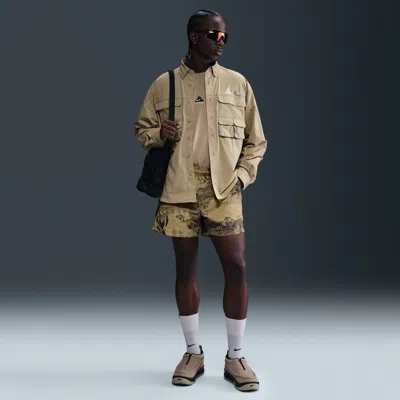 NIKE MEN'S  ACG "RESERVOIR GOAT" PRINT SHORTS