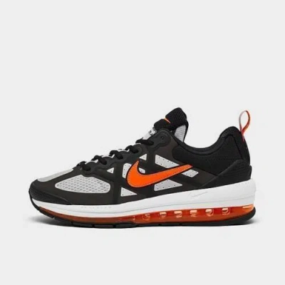 NIKE NIKE MEN'S AIR MAX GENOME BLACK/TOTAL ORANGE RUNNING SHOES 2022 ALL