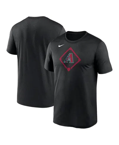 NIKE MEN'S BLACK ARIZONA DIAMONDBACKS ICON LEGEND PERFORMANCE T-SHIRT
