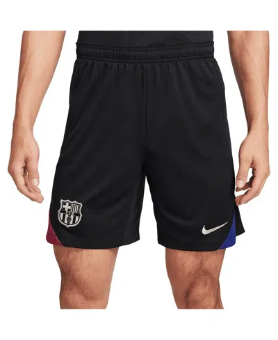 NIKE MEN'S BLACK BARCELONA 2024/25 STRIKE SHORTS
