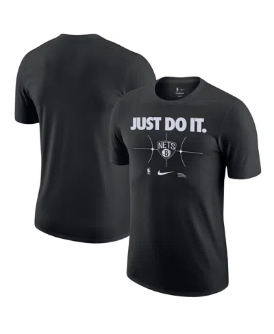 NIKE MEN'S BROOKLYN NETS JUST DO IT T-SHIRT