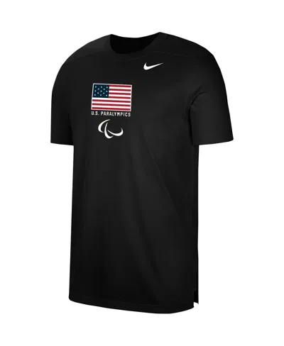 NIKE MEN'S BLACK TEAM USA UV COACH T-SHIRT