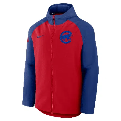 NIKE MEN'S CHICAGO CUBS AUTHENTIC COLLECTION MENÂS  THERMA MLB FULL-ZIP JACKET