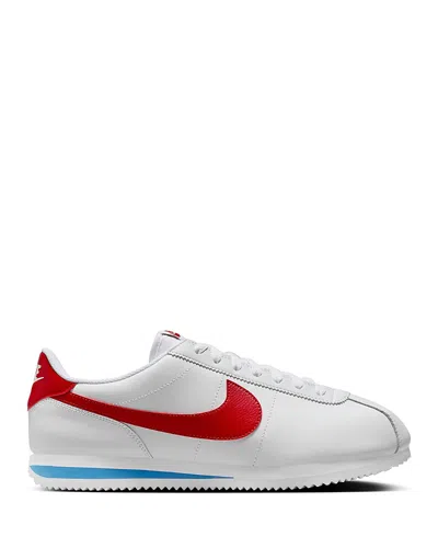 NIKE MEN'S CORTEZ LEATHER SNEAKERS