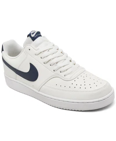 NIKE MEN'S COURT VISION LOW CASUAL SNEAKERS FROM FINISH LINE