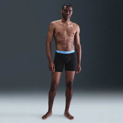 NIKE MEN'S DRI-FIT ESSENTIAL COTTON STRETCH BOXER BRIEFS (3-PACK)