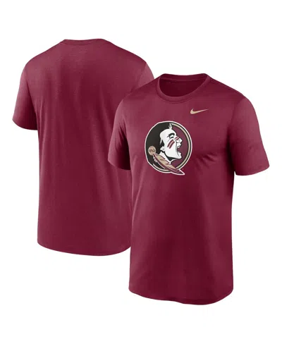 NIKE MEN'S GARNET FLORIDA STATE SEMINOLES PRIMETIME LEGEND LOGO T-SHIRT