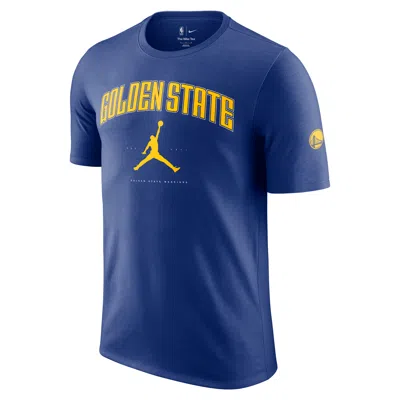 NIKE MEN'S GOLDEN STATE WARRIORS ESSENTIAL JORDAN NBA T-SHIRT