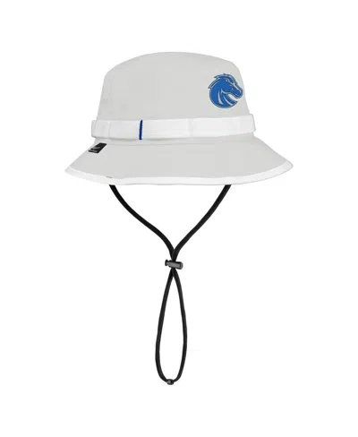 NIKE MEN'S GRAY BOISE STATE BRONCOS 2025 ON-FIELD BOONIE PERFORMANCE BUCKET HAT