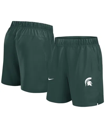 NIKE MEN'S GREEN MICHIGAN STATE SPARTANS PRIMETIME VICTORY PERFORMANCE SHORTS
