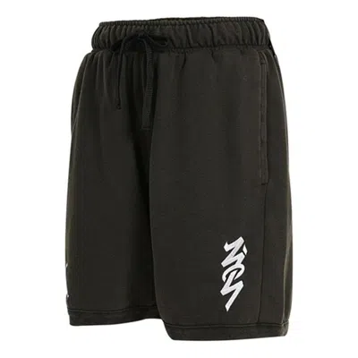 NIKE Men's Jordan As J Zion Df Flc Short Sports Knit Shorts Black