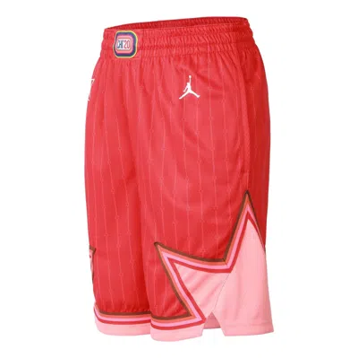 NIKE Men's Jordan NBA All-Star Edition Swingman Shorts Basketball 'University Red James Lebron'