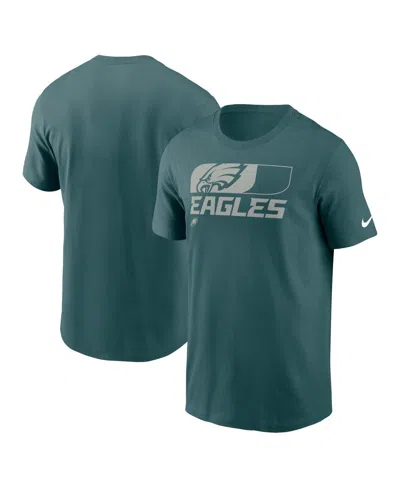 NIKE MEN'S MIDNIGHT GREEN PHILADELPHIA EAGLES AIR ESSENTIAL T-SHIRT